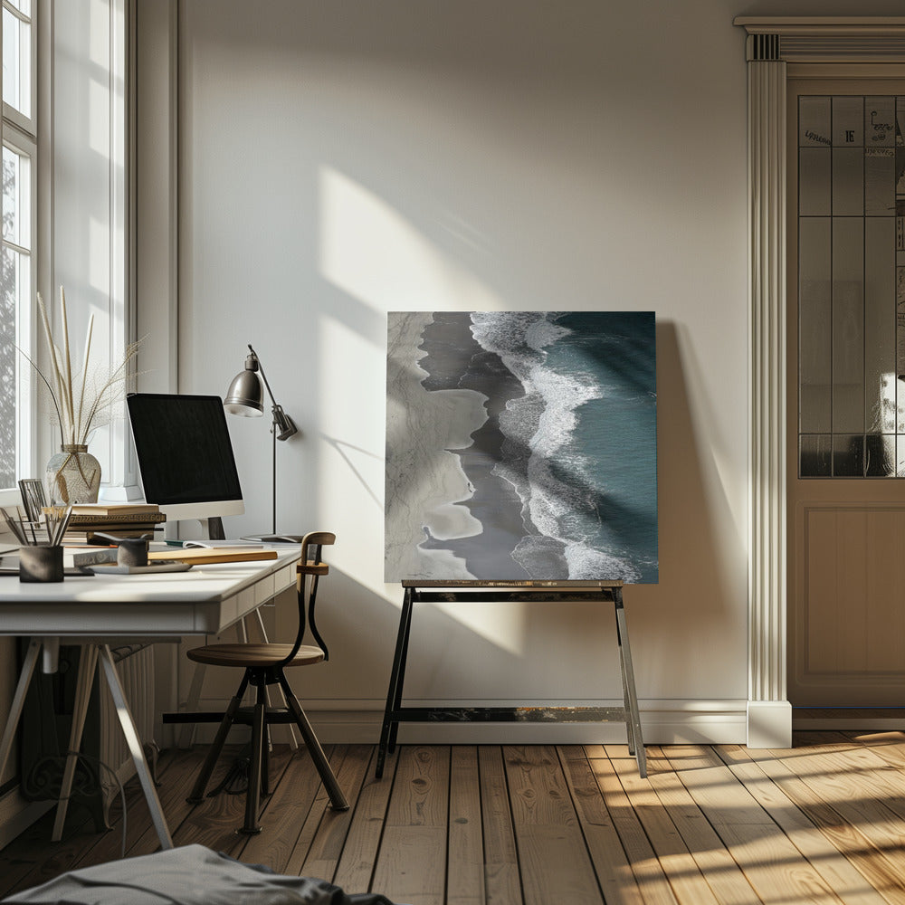 Running waves - Poster / Art Print