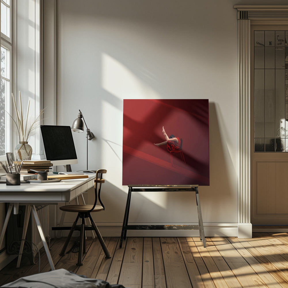 Red Chair - Poster / Art Print