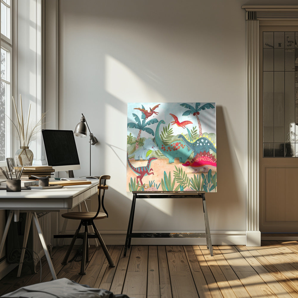 Dinosaurus - Poster / Art Print