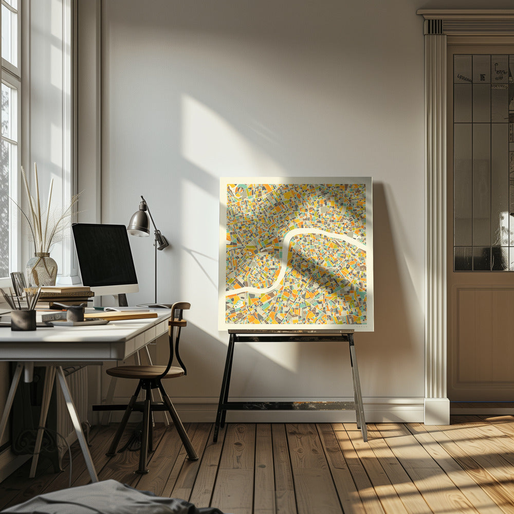 London Map - Poster / Art Print