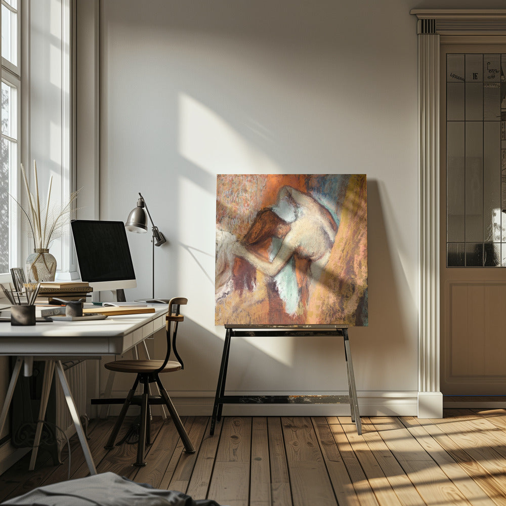 Woman At Her Toilette - Poster / Art Print