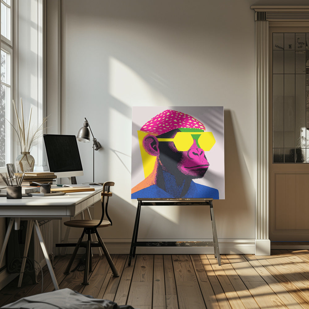 Cool Monkey - Poster / Art Print