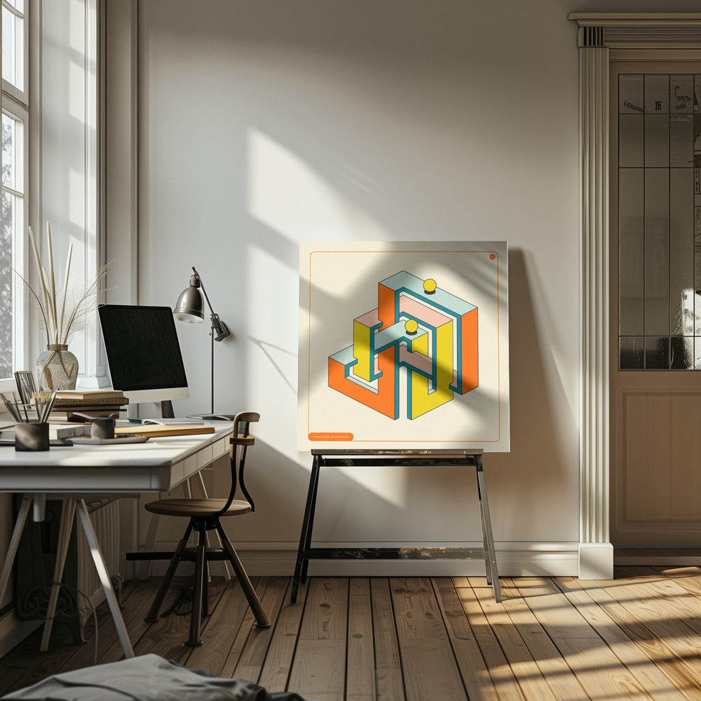 Impossible Geometrics 39 - Poster / Art Print