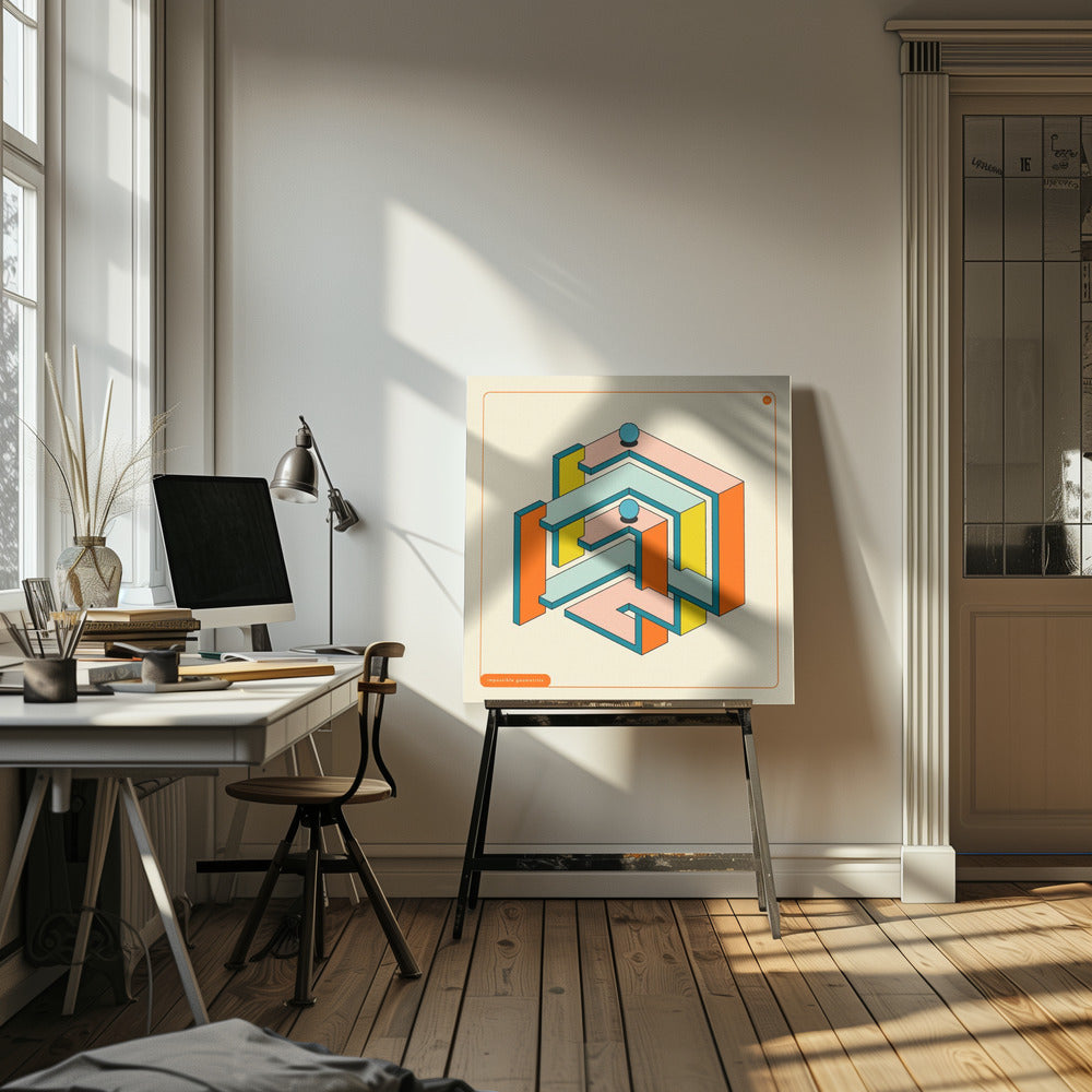 Impossible Geometrics 33 - Poster / Art Print