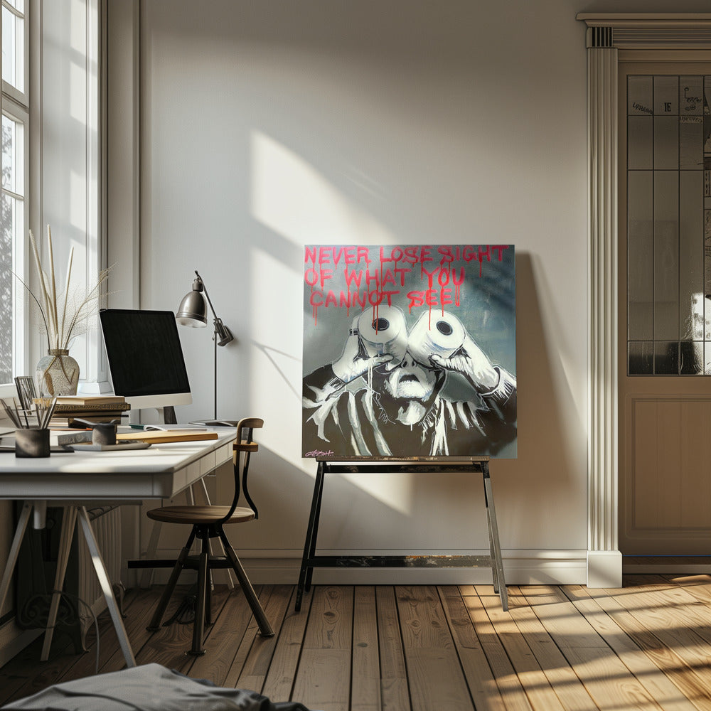 What you cannot see - Poster / Art Print