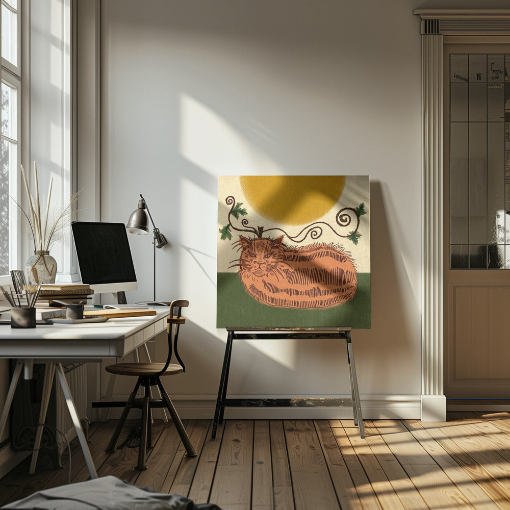 The grumpy cat - Poster / Art Print