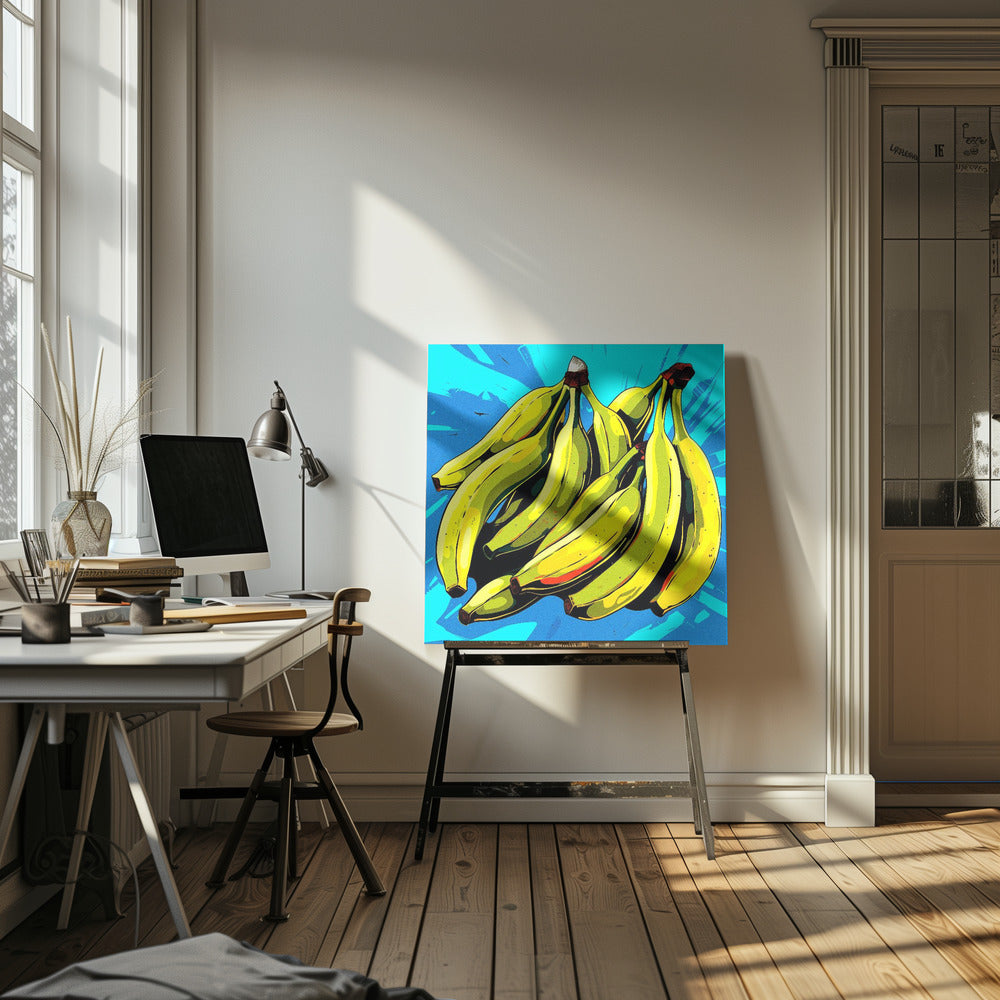 Banana Bunch - Poster / Art Print