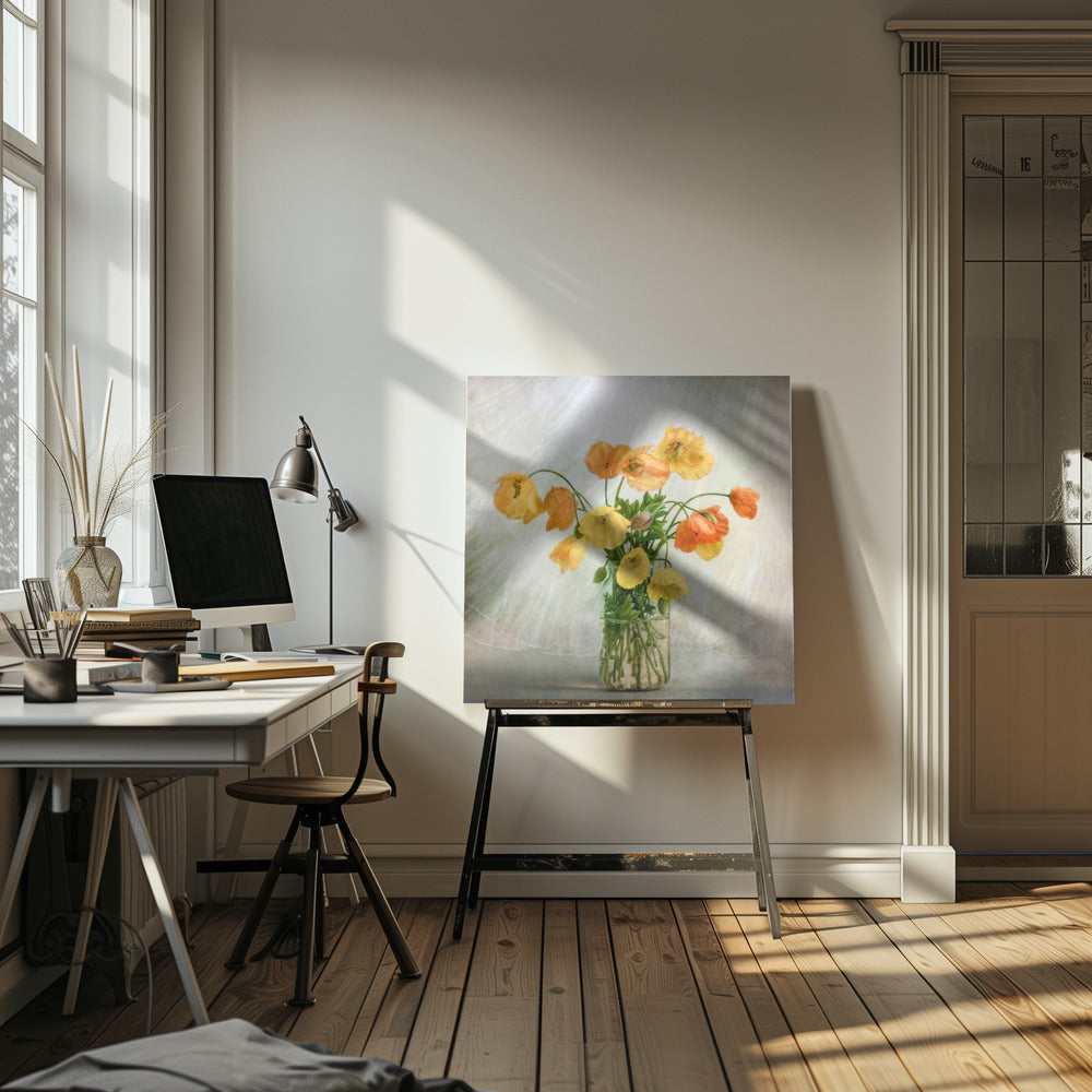 In the window - Poster / Art Print