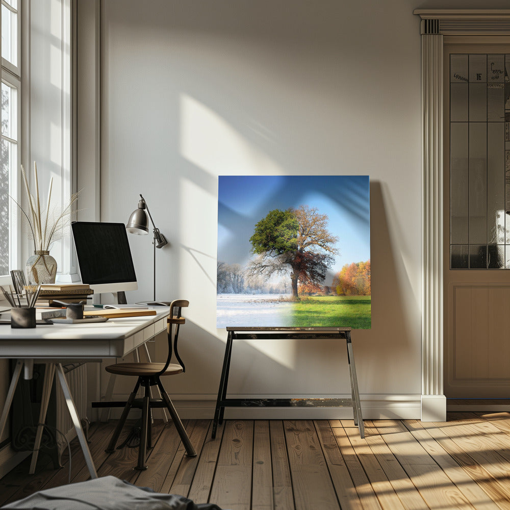 4 seasons - Poster / Art Print