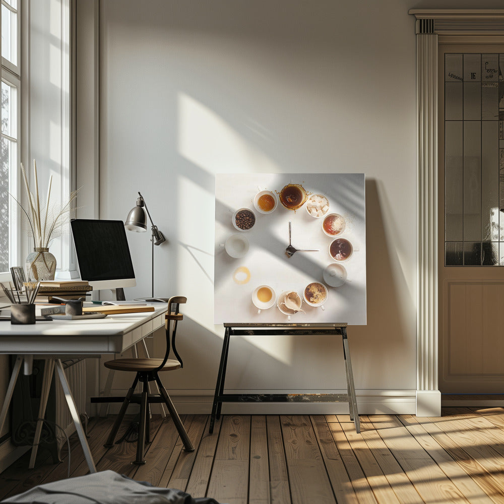 It's Always Coffee Time - Poster / Art Print