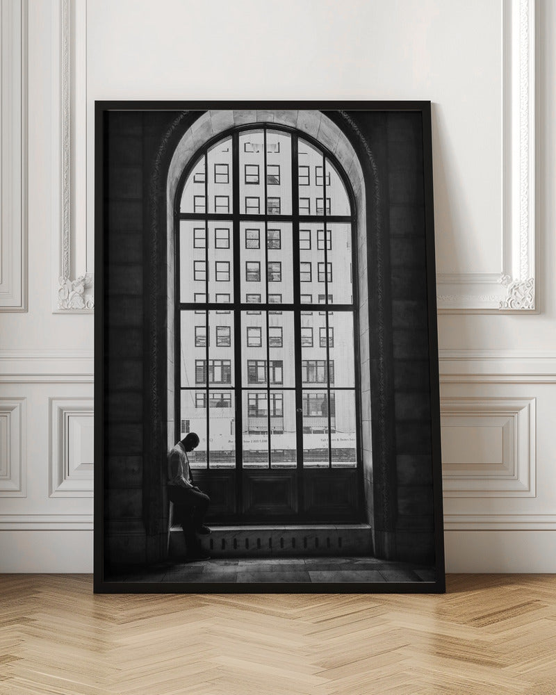 Lonely man - Poster / Art Print