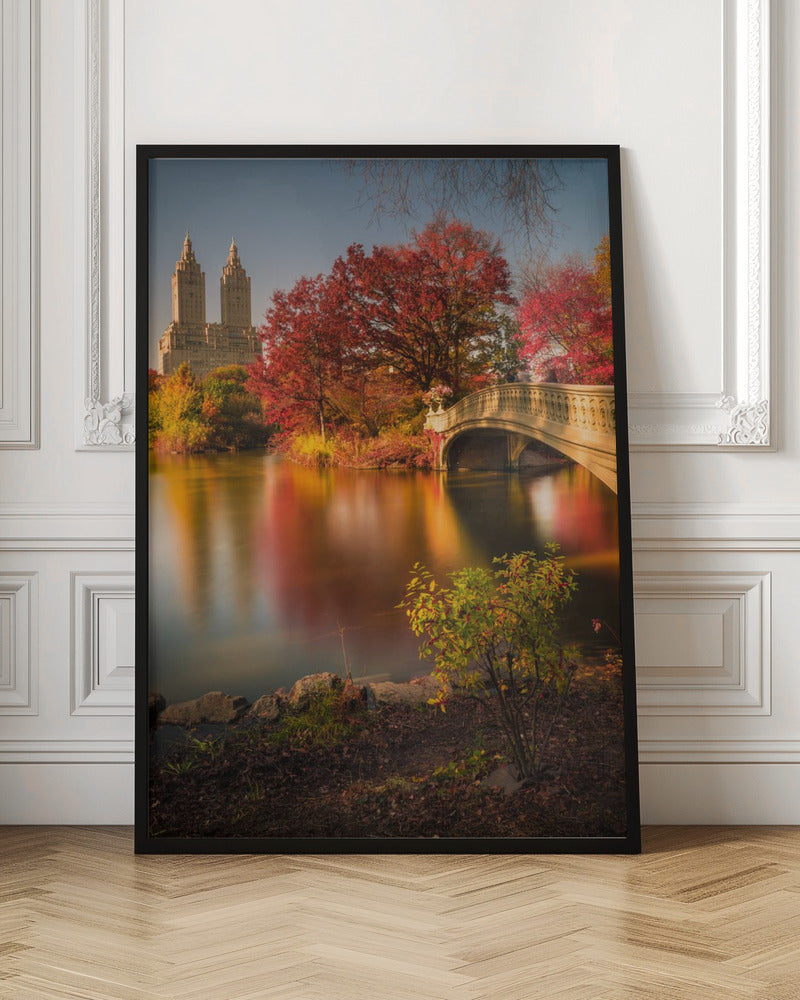 Fall in Central Park - Poster / Art Print