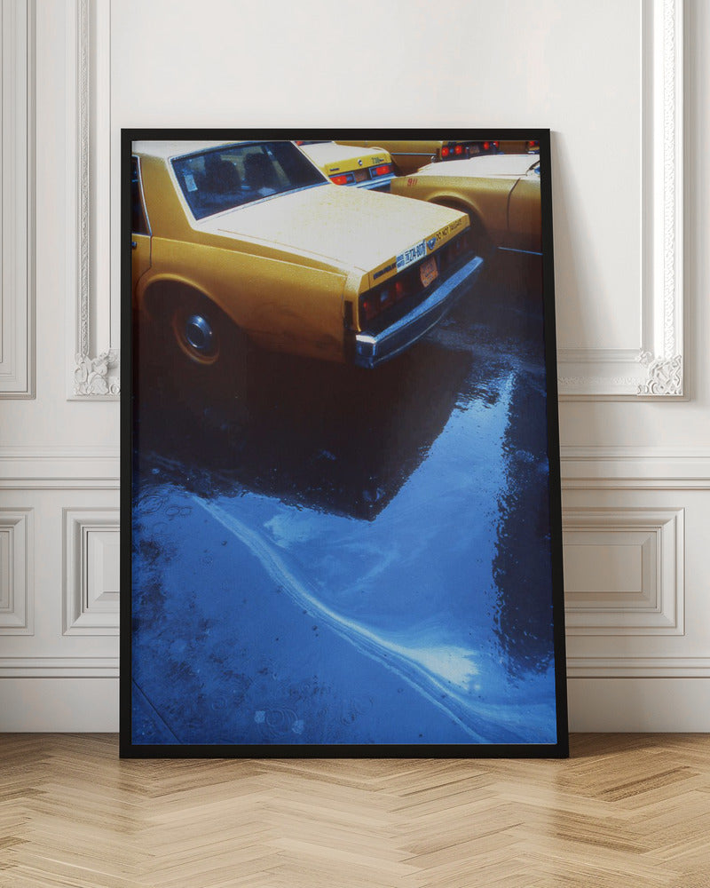 Yellow cabs (from the series New York Blues) - Poster / Art Print