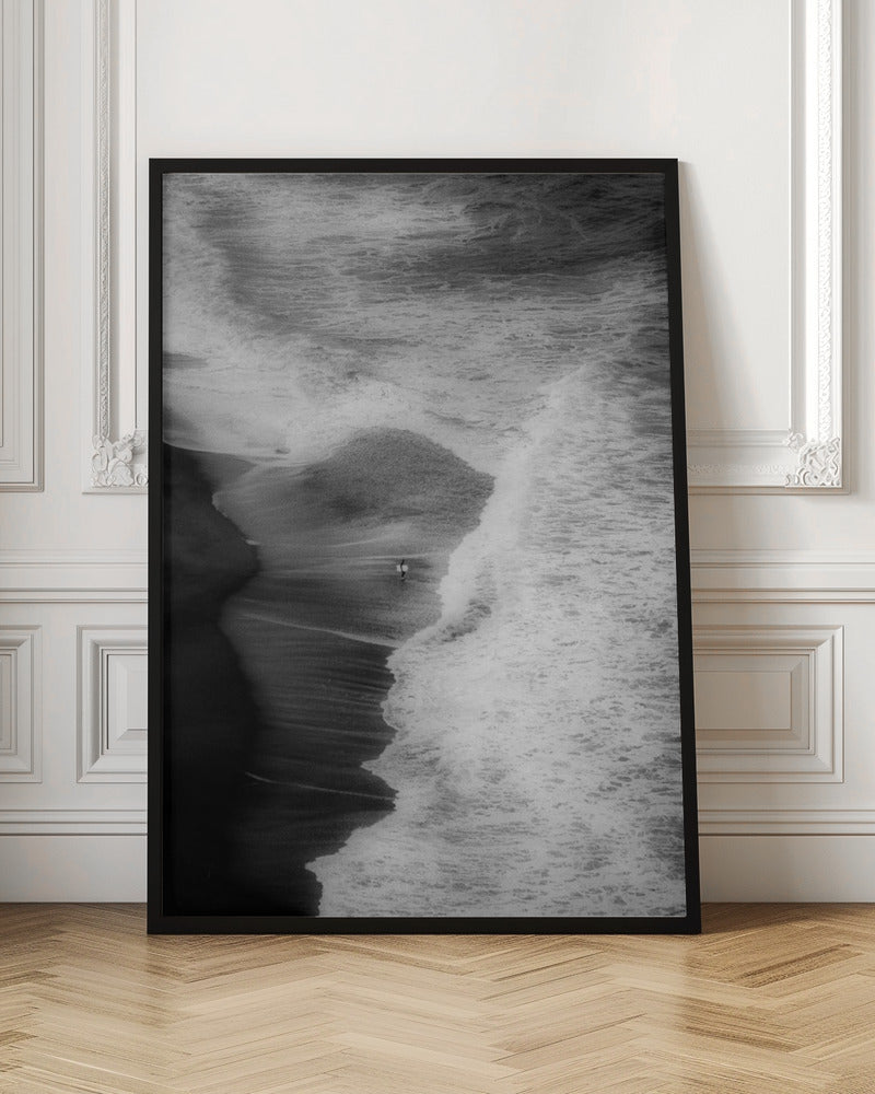 TRYING TO SURF - Poster / Art Print