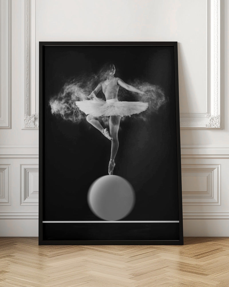 Spin with Ball - Poster / Art Print