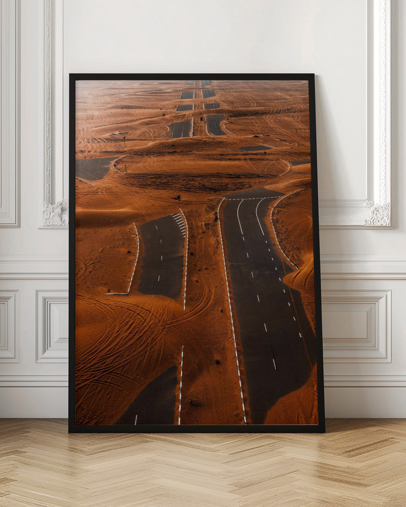 Dubai desert - Poster / Art Print
