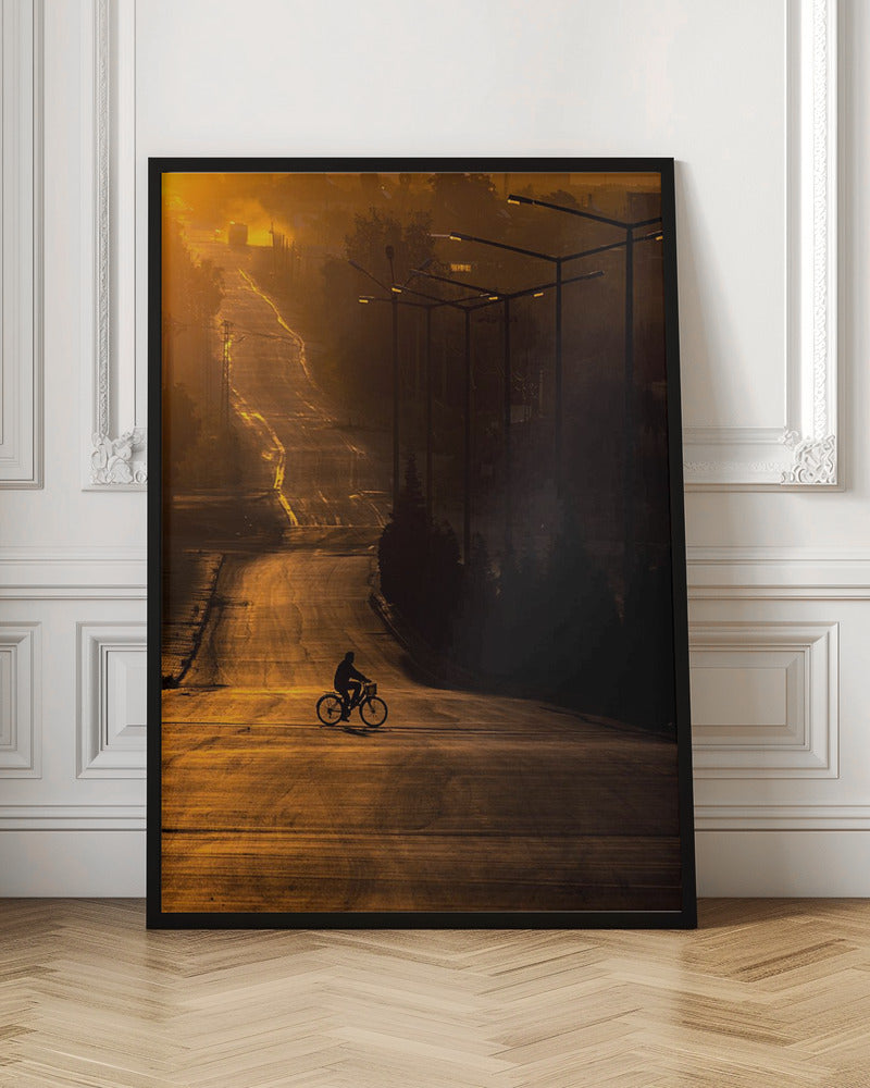 On the way to work - Poster / Art Print