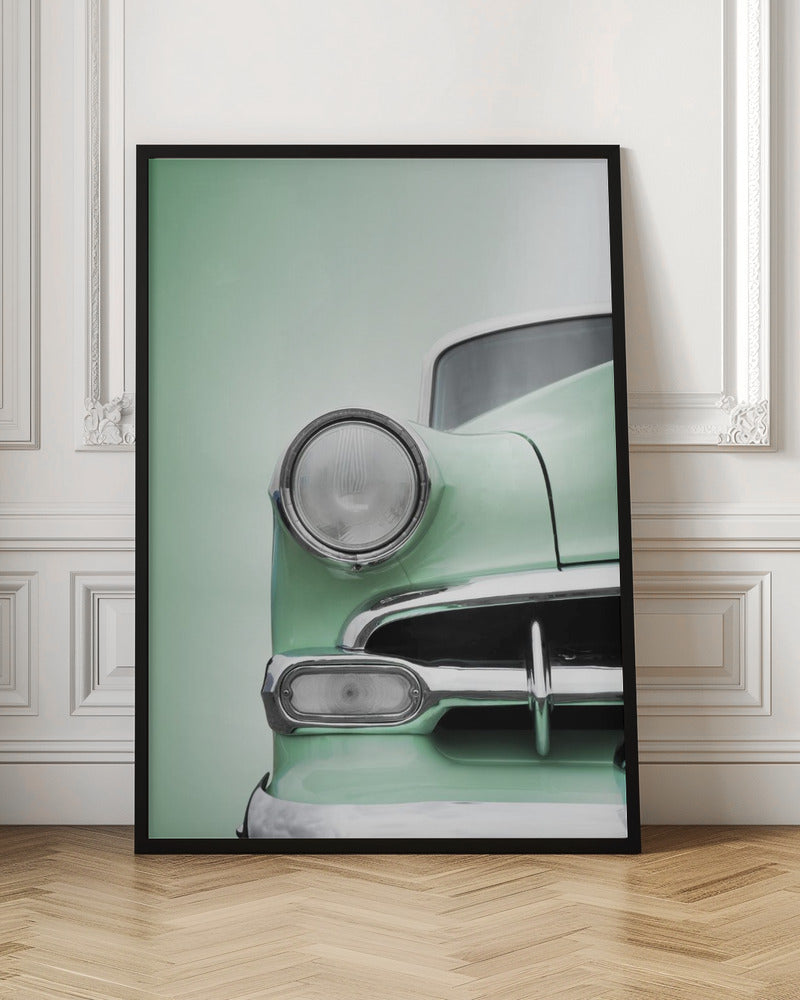 US classic car 1954 Bel Air Powerglide - Poster / Art Print
