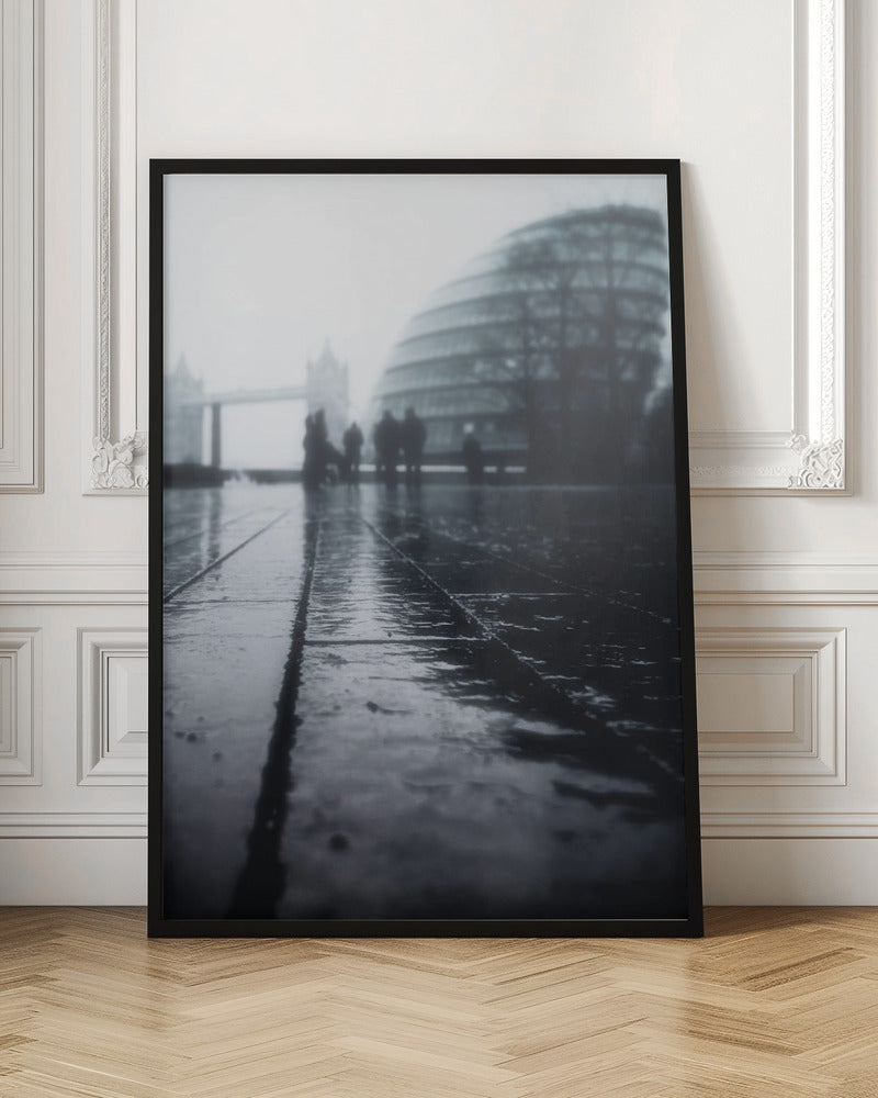 Misty hall - Poster / Art Print