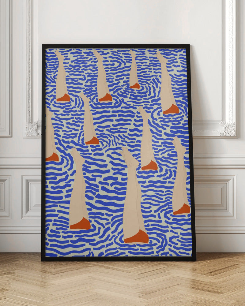 Bañistas - Poster / Art Print