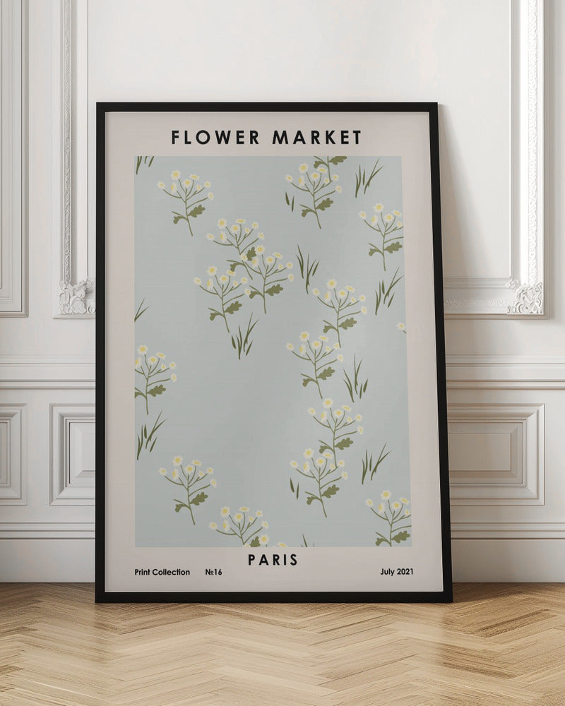 Flower Market Paris - Poster / Art Print