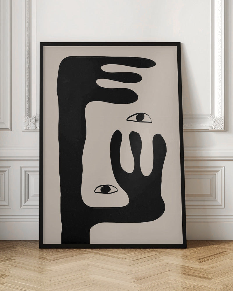 Abstract Face No2. - Posters / Art Prints