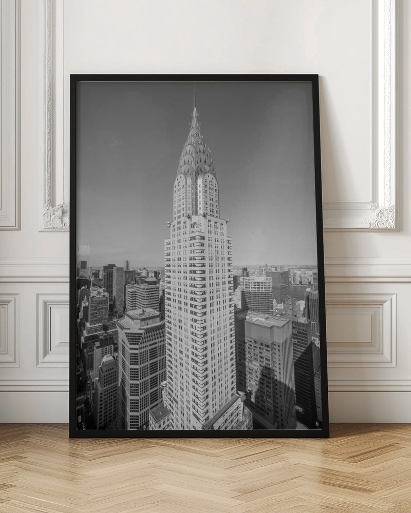Chrysler Black and White - Poster / Art Print