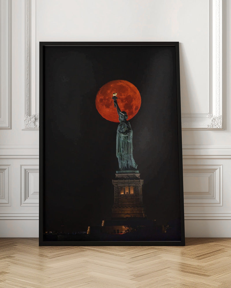 2022 july buck moon - Poster / Art Print