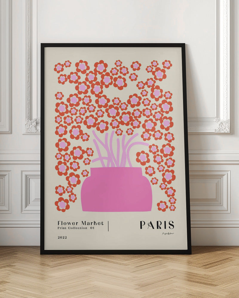 Flower Market. Paris - Poster / Art Print