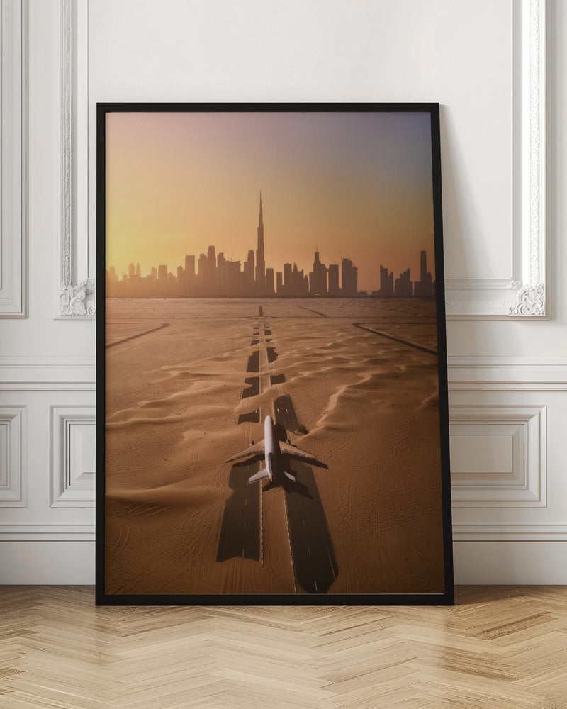 Taking off from Nowhere - Poster / Art Print