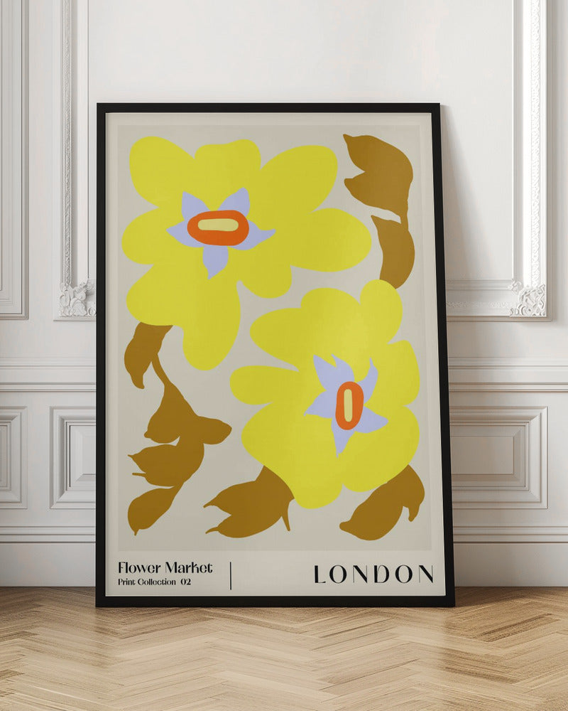 Flower Market. London - Poster / Art Print