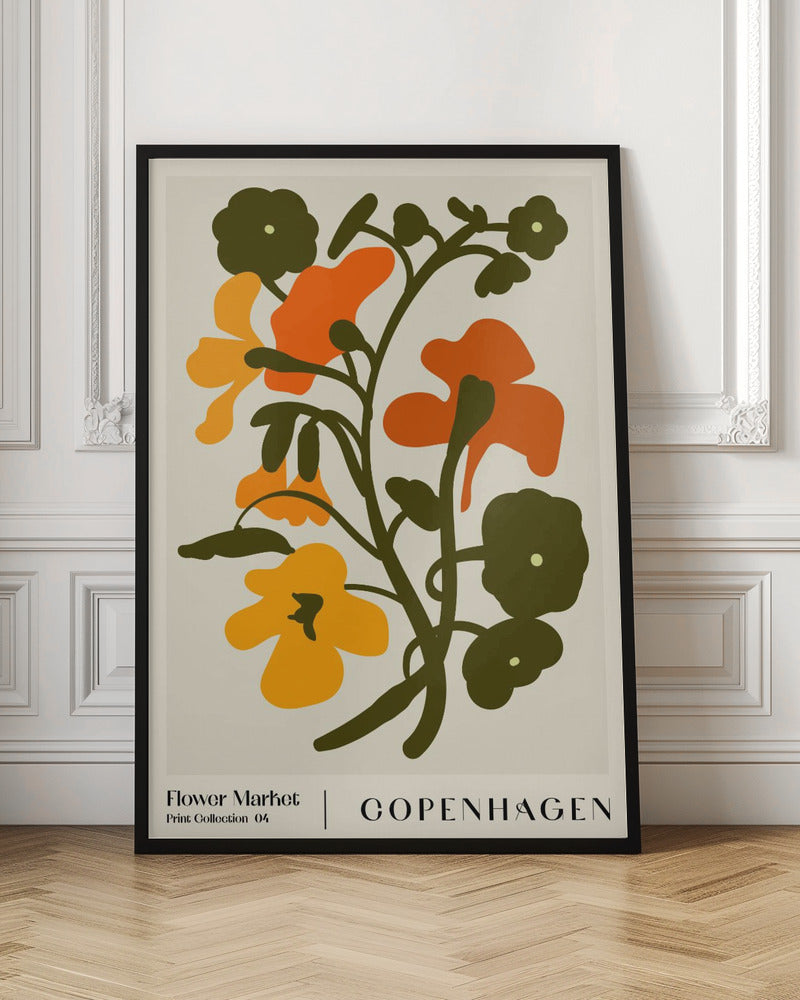 Flower Market. Copenhagen - Poster / Art Print
