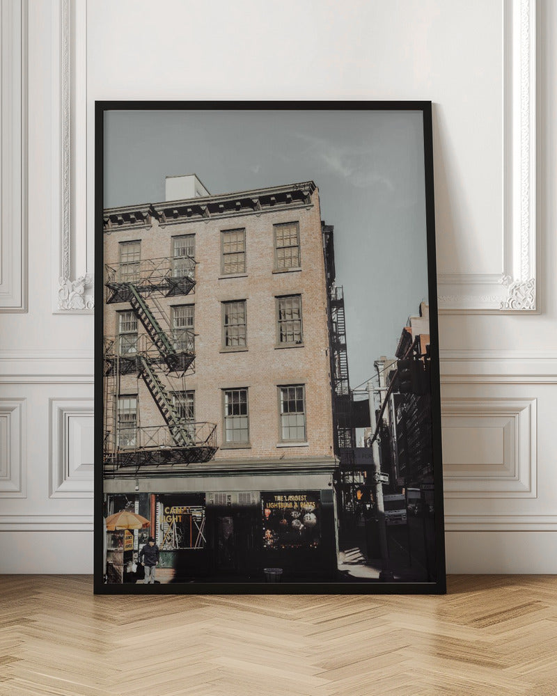 New York City Street scene - Poster / Art Print
