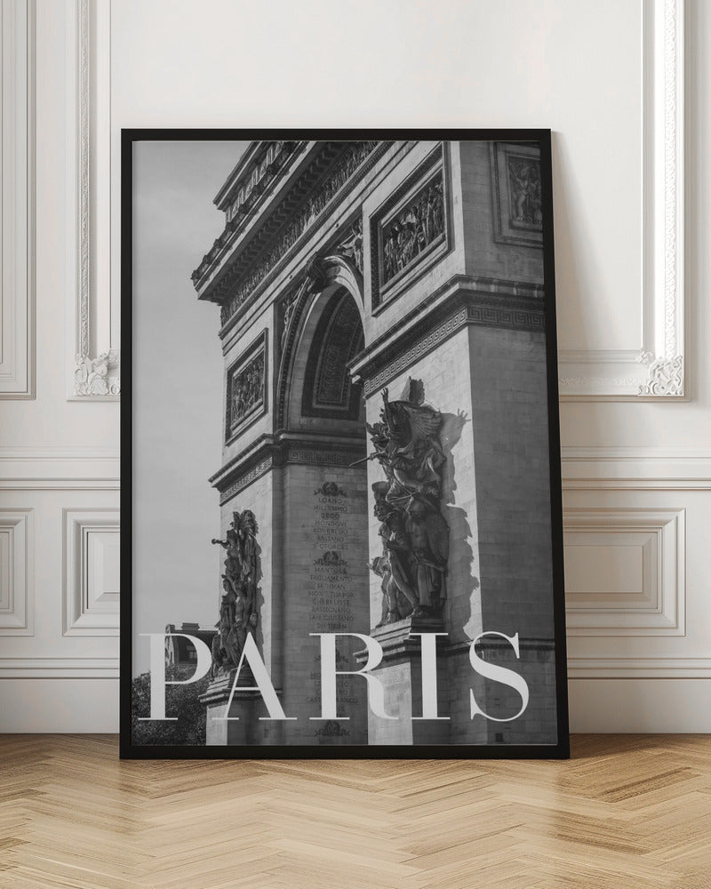 Paris Text 6 - Poster / Art Print