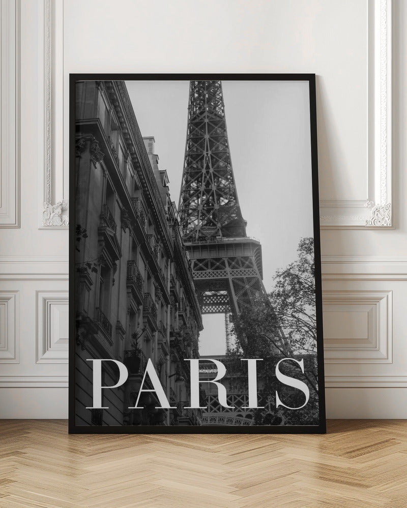 Paris Text 1 - Poster / Art Print