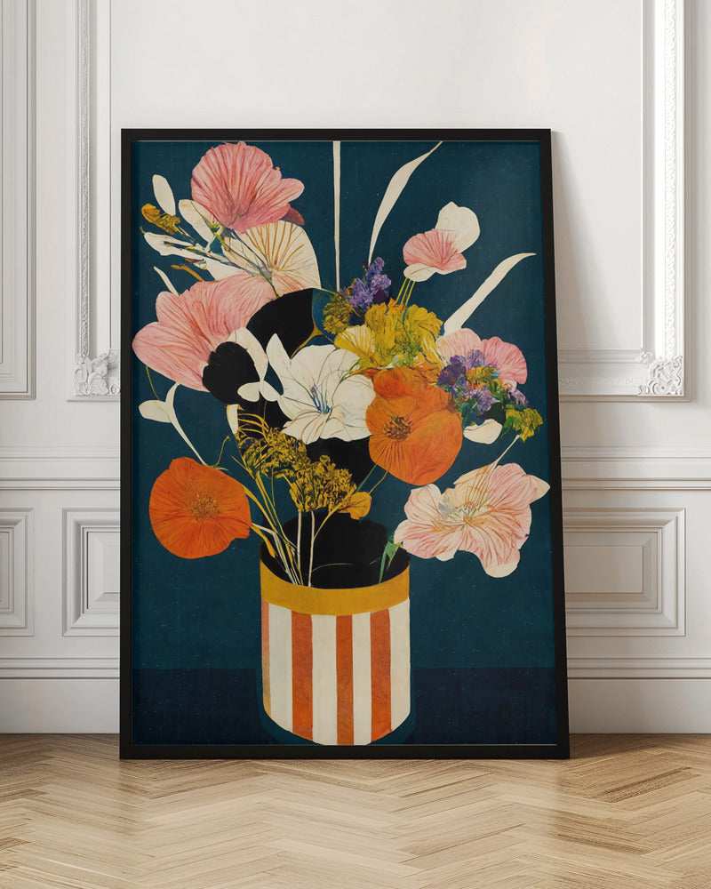 Flowers At Night - Poster / Art Print