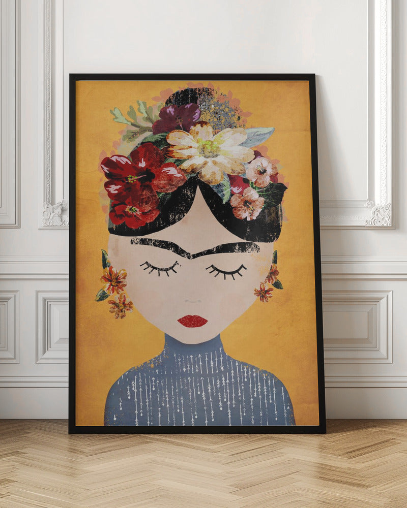Frida (Yellow Version) - Poster / Art Print