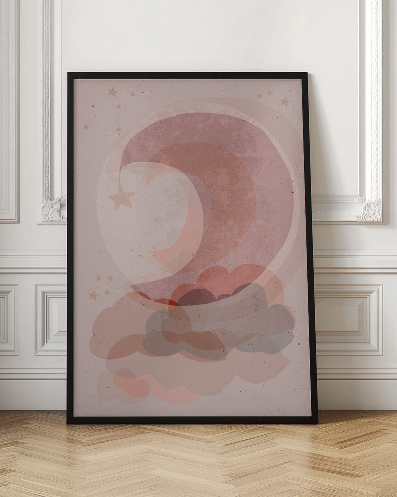 Gentle Moon - Poster / Art Print