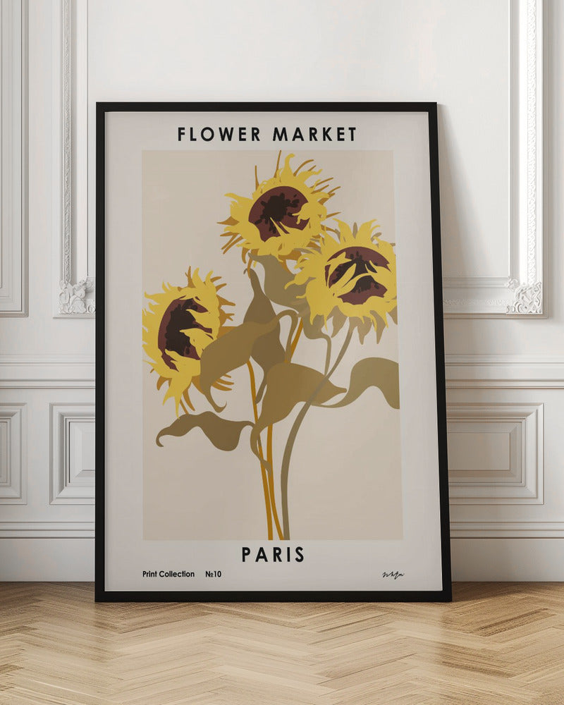 Flower Market. Paris - Poster / Art Print
