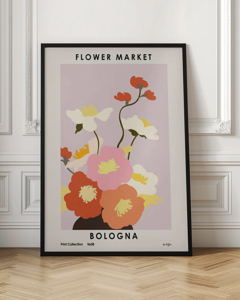 Flower Market. Bologna - Poster / Art Print