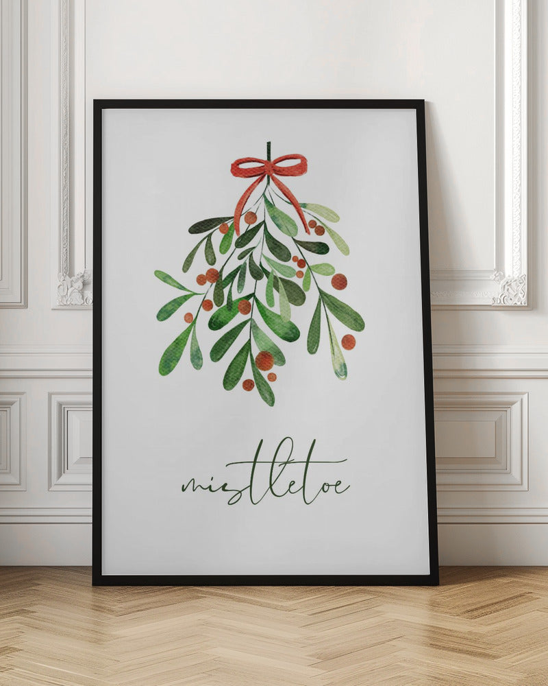 Christmas Mistletoe - Poster / Art Print