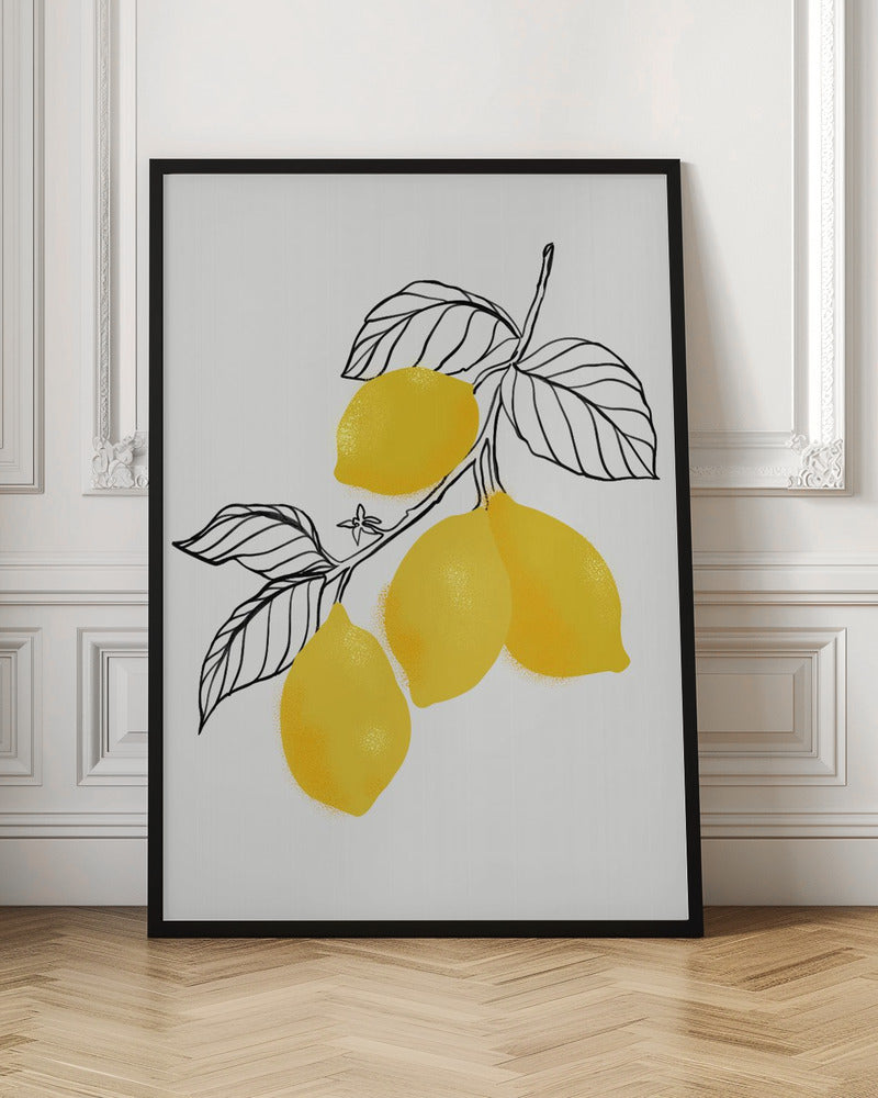 Lamya lemons - Poster / Art Print