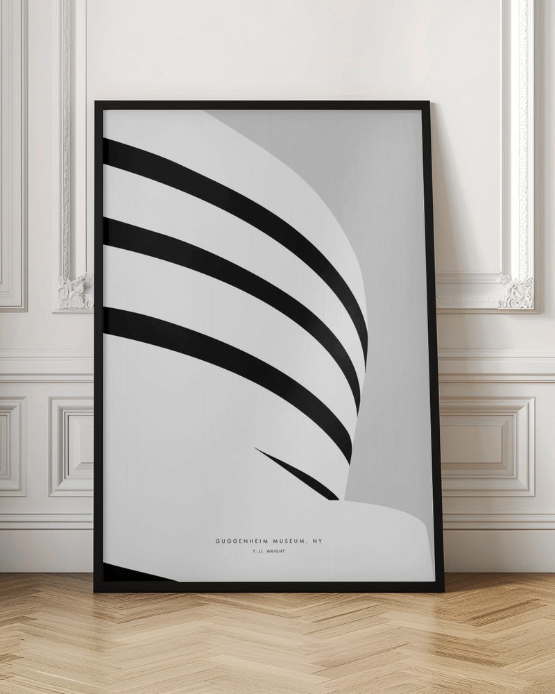 Minimal Guggenheim Museum - Poster / Art Print