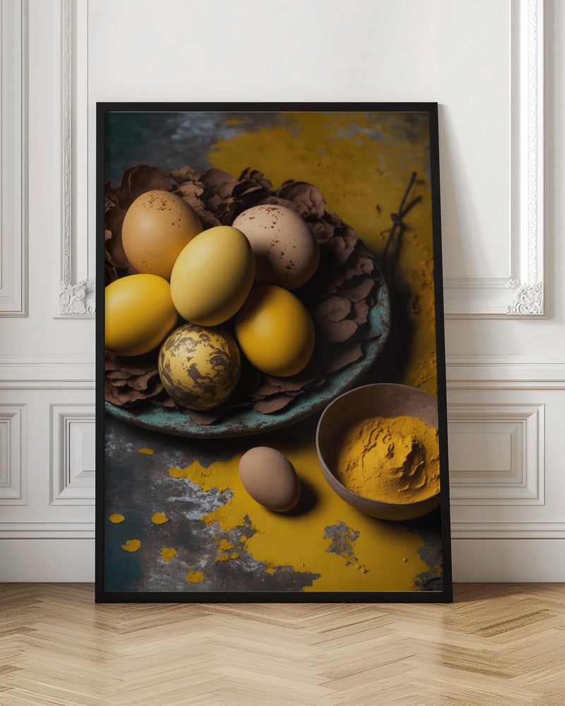 Yellow Eggs - Poster / Art Print