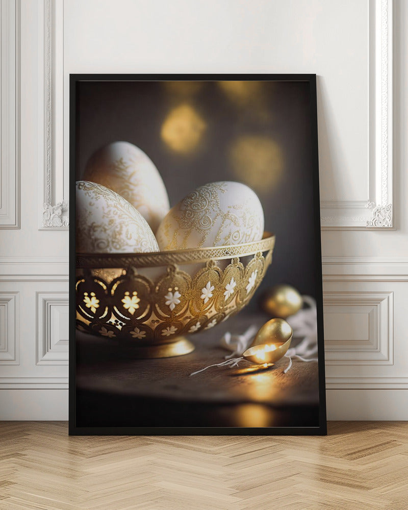 Ornamented Eggs - Poster / Art Print
