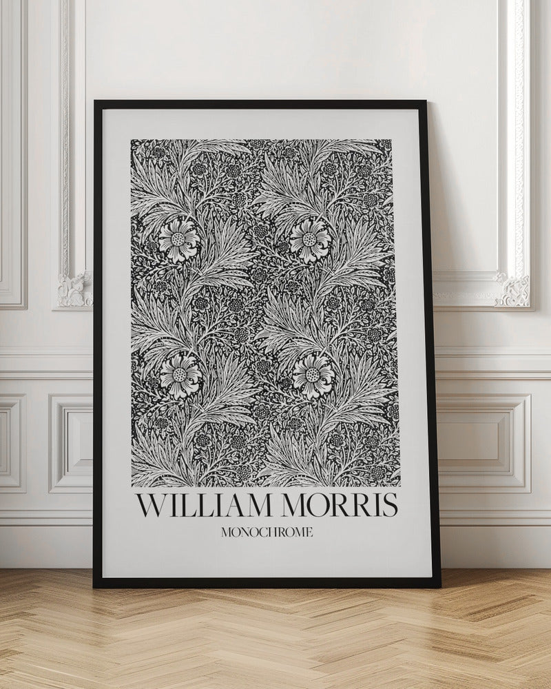 Marigold Monochrome - Poster / Art Print
