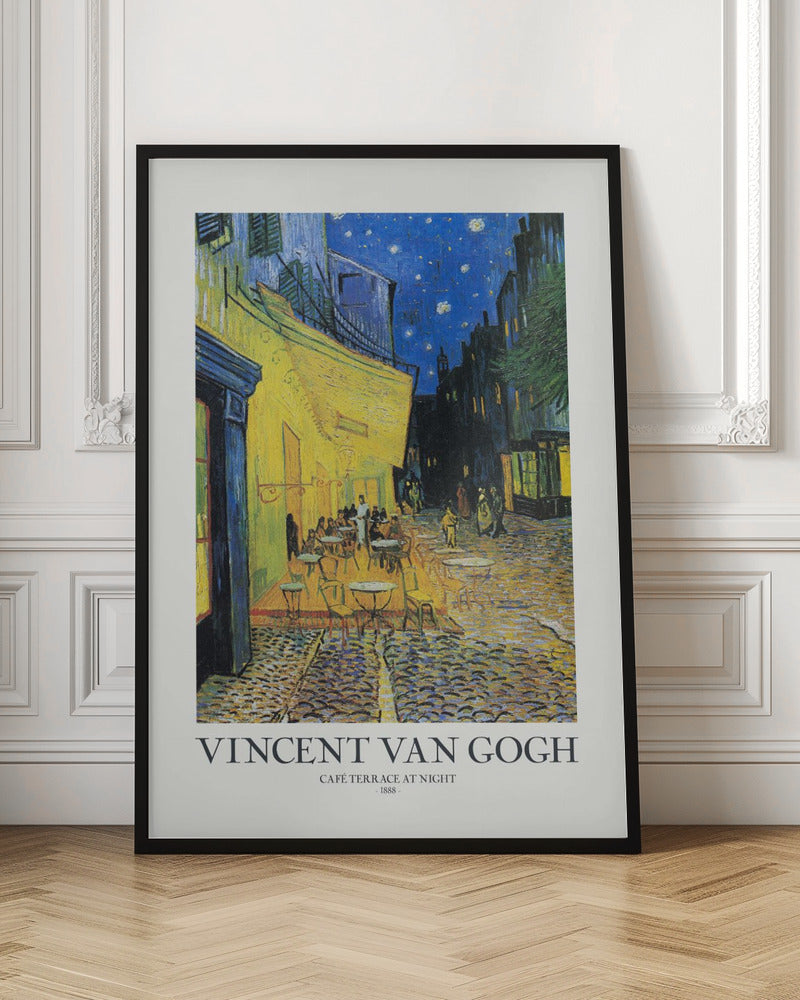 Cafe Terrace At Night - Poster / Art Print