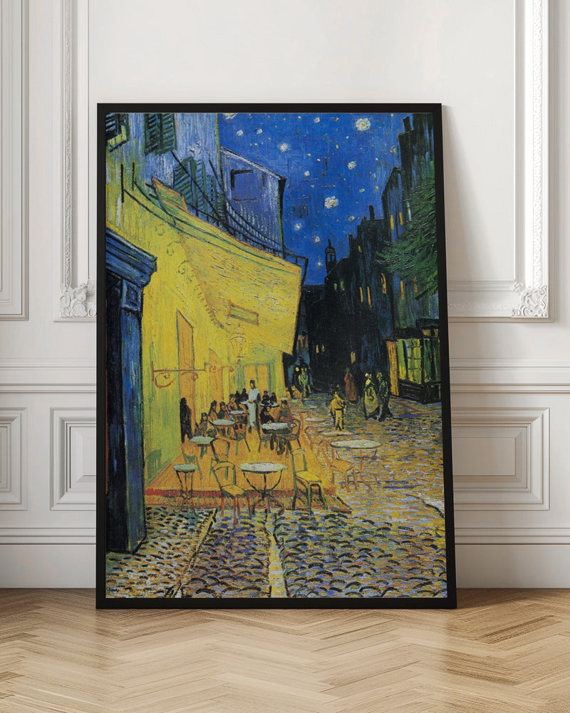 Cafe Terrace At Night - Poster / Art Print