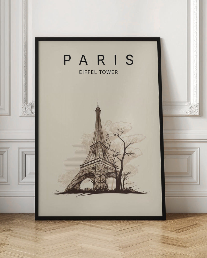 Paris Eiffel Tower - Poster / Art Print