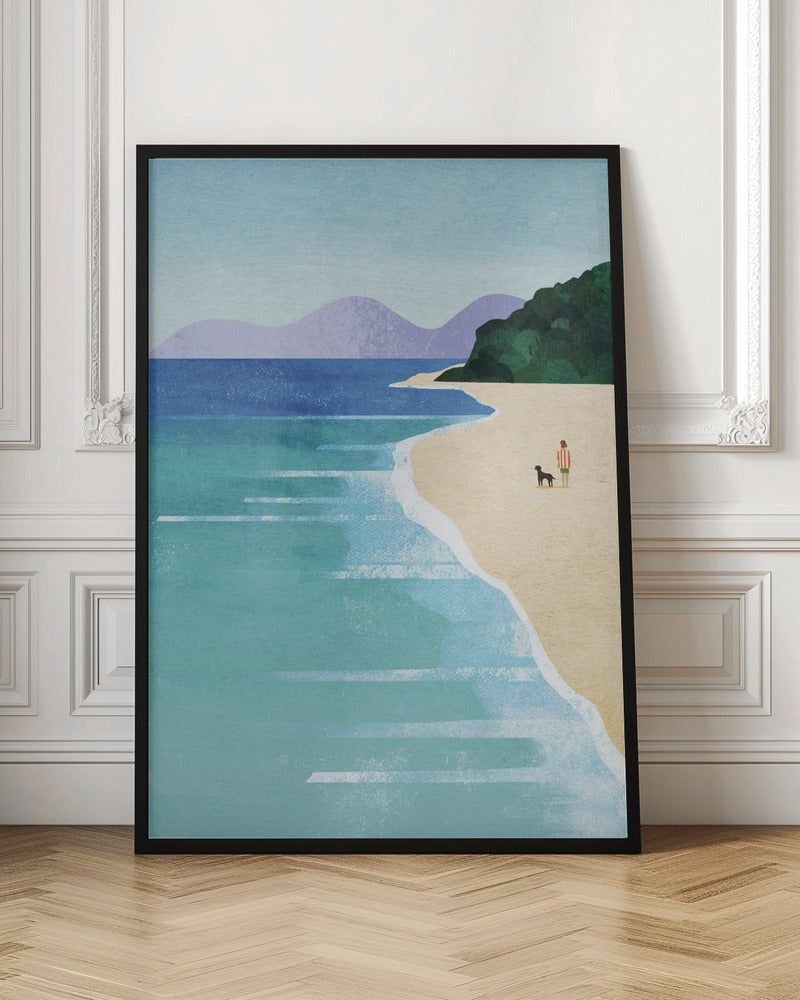 Beach Girl iii - Poster / Art Print